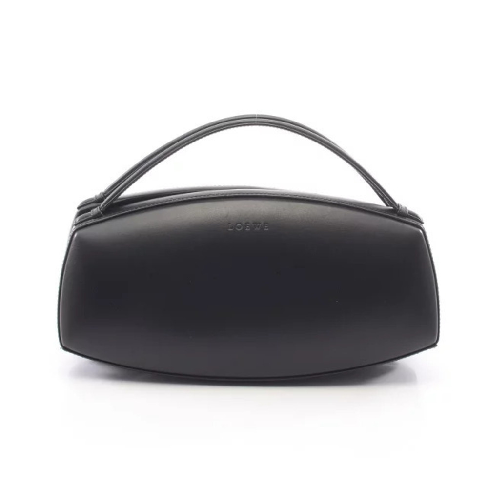 Loewe Top Handle Bag Leather Black